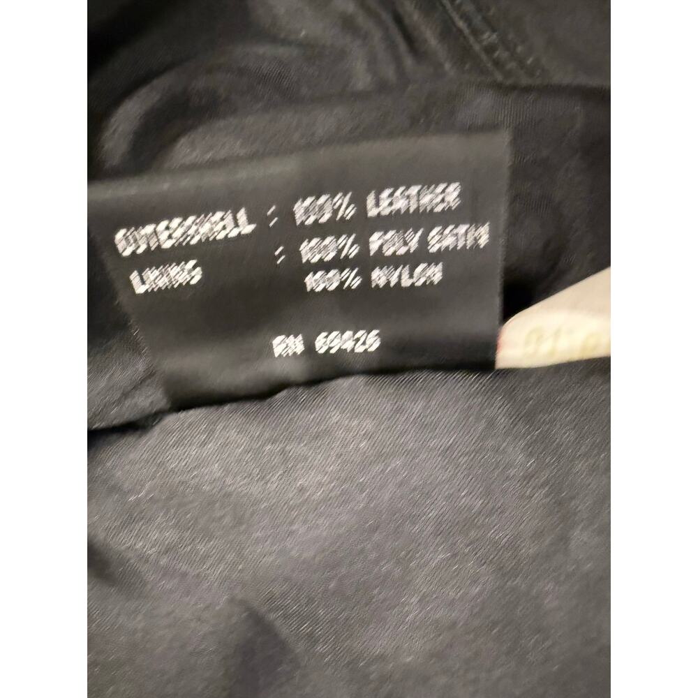 Women's‎ Wilsons Leather Jacket Soft Medium Black - Picture 6 of 7